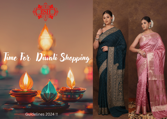 Your Ultimate Online Diwali Saree Shopping Guide 2024!