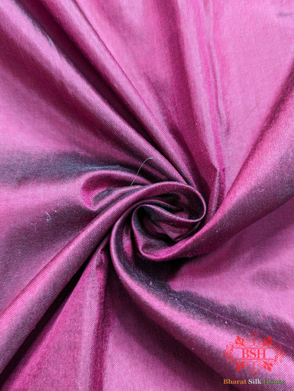 Wine  Pure Katan Silk Banarasi Handloom Saree Pure Kataan Silk Bharat Silk House