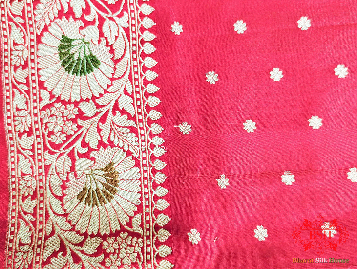 Wine  Pure Katan Silk Banarasi Handloom Saree Pure Kataan Silk Bharat Silk House