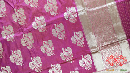 Deep Gazari Banarasi Handwoven Pure Silk Dupatta Pure Silk Dupatta Bharat Silk House