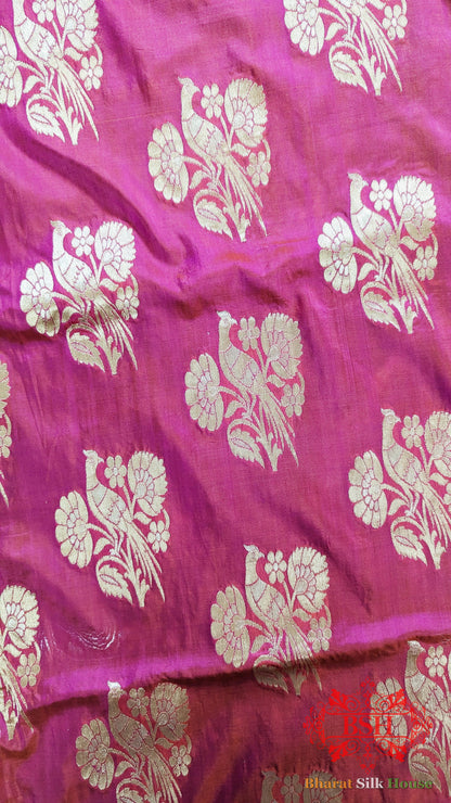 Deep Gazari Banarasi Handwoven Pure Silk Dupatta Pure Silk Dupatta Bharat Silk House