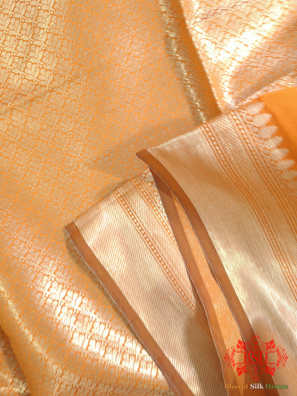 Shades Of Mustard Banarasi Semi Silk Dupatta Semi Dupatte Bharat Silk House