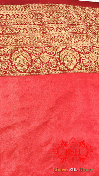 Off White Pure Tussar Moonga Silk Handloom Saree With Zari Border Tussar Bharat Silk House