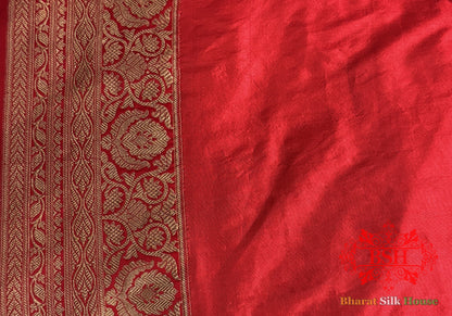 Grey Pure Tussar Moonga Silk Handloom Sare With Zari Border - Bharat Silk House