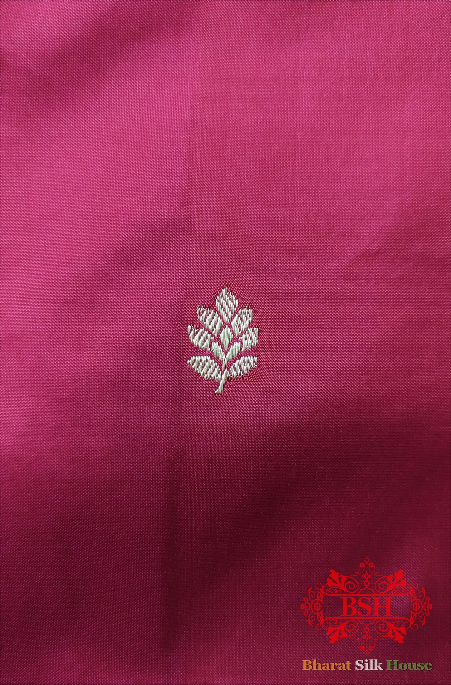 Pure Banarasi Handloom Katan Silk Antique Zari Saree In Shades Of Pink - Bharat Silk House