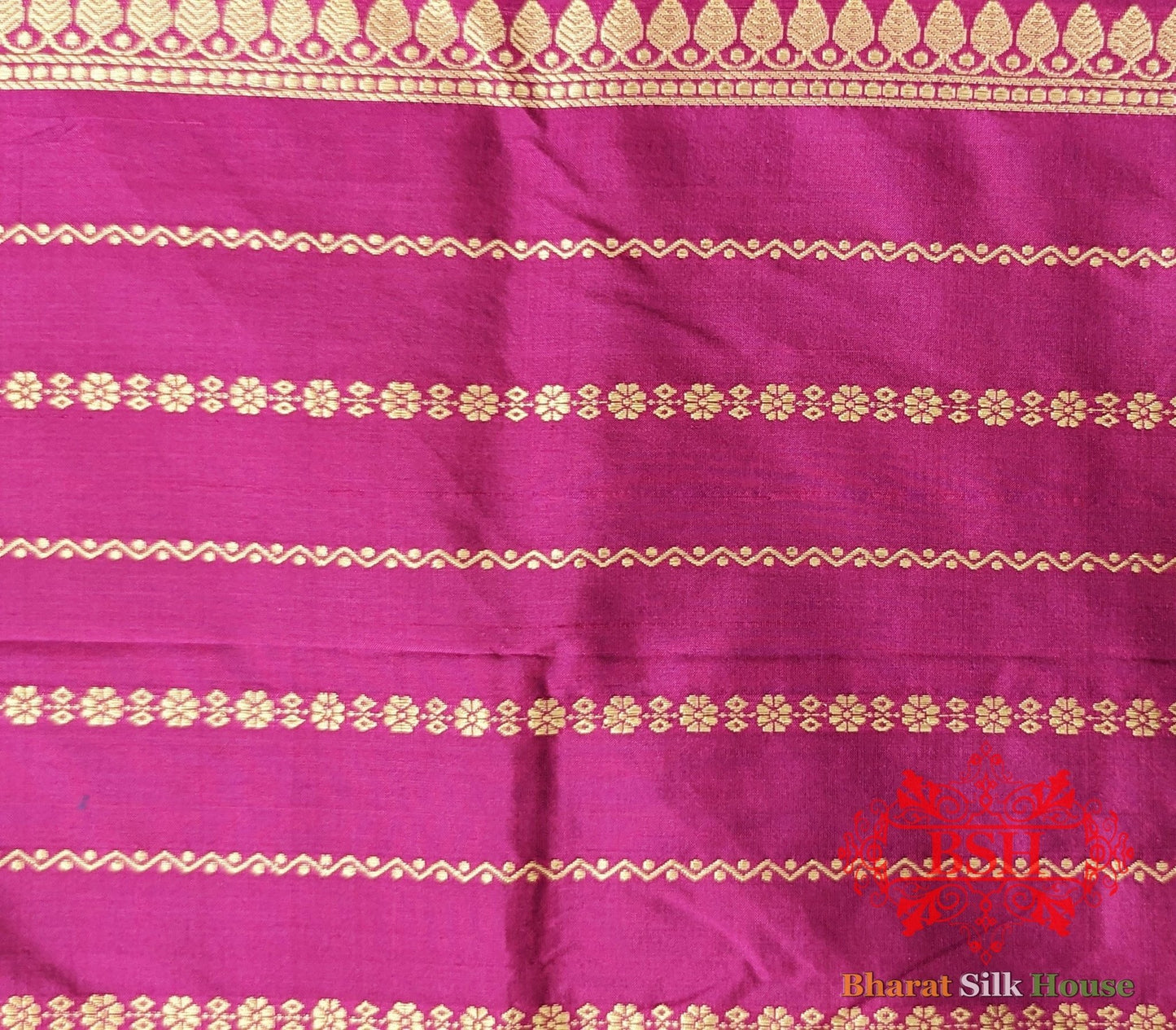 Pure Banarasi Handloom Katan Silk Meenakari Antique Zari Saree In Shades Of Blue - Bharat Silk House