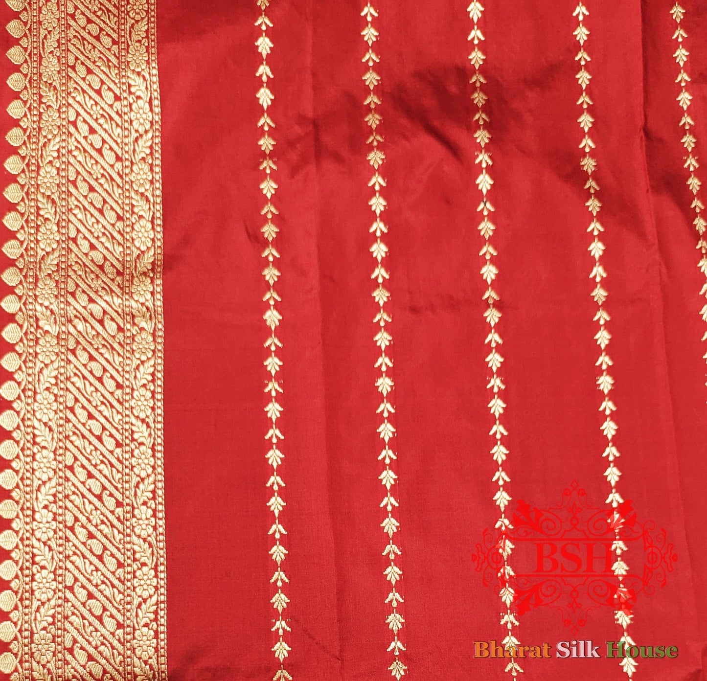 Pure Banarasi Handloom Katan Silk Meenakari Antique Zari Saree In Shades Of White - Bharat Silk House