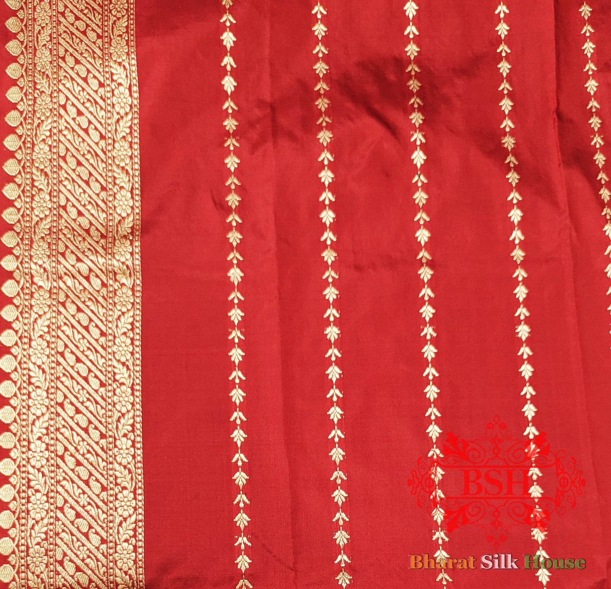 Pure Banarasi Handloom Katan Silk Meenakari Antique Zari Saree In Shades Of White - Bharat Silk House