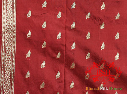 Pure Banarasi Handloom Katan Silk Meenakari Antique Zari Saree In Shades Of Yellow - Bharat Silk House