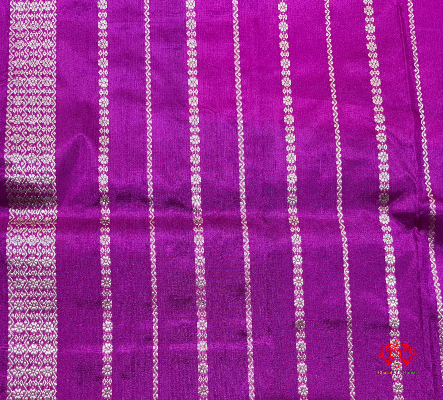 Pure Banarasi  Handloom Katan Silk Antique Meena Zari Saree In Cross Shades Of Yellow/Pink