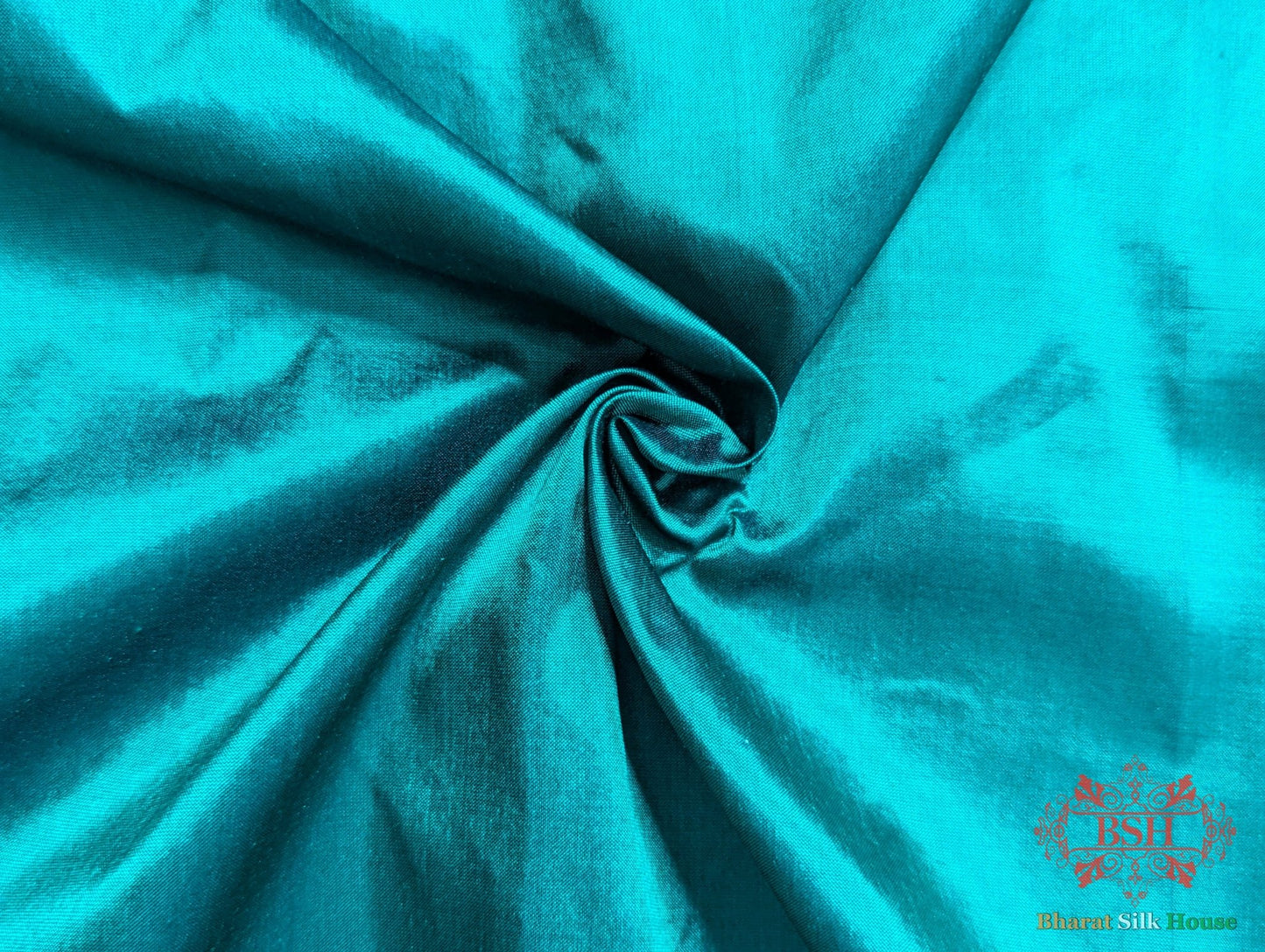 Sacramento Green Pure Katan Silk Banarasi Saree - Bharat Silk House Pure Kataan Silk