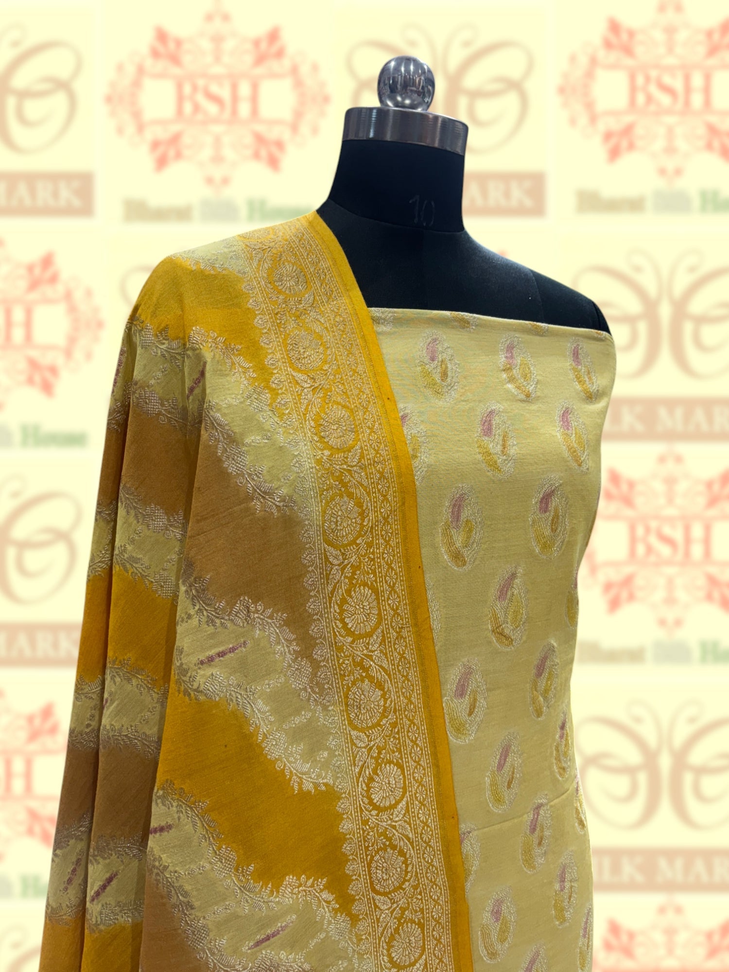 Tusser Suit - Bharat Silk House