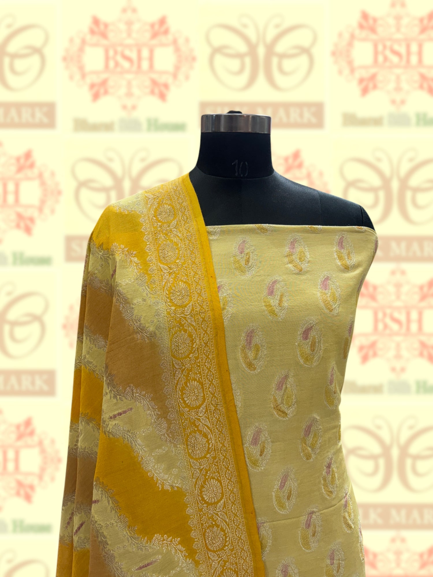 Tusser Suit - Bharat Silk House